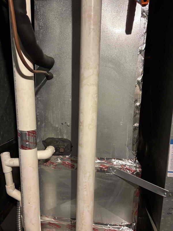 Completed annual cooling preventative maintenance on one air conditioning system utilizing 410A refrigerant under ambient conditions of 86 degrees. Conducted comprehensive inspection of indoor air handler including air filter, condensate drain line, blower motor assembly, electrical wiring, and all associated components with satisfactory findings. Verified proper temperature split across evaporator coil. Performed outdoor unit inspection including condenser coil cleanliness, capacitor condition, and overall unit operation. Measured amperage draw on condenser fan motor, compressor, and contactor with all readings within manufacturer specifications. Verified refrigerant charge levels appropriate for system operation. Recommended replacement of 20x25x4 air filter to maintain optimal airflow and system efficiency. System operating normally upon completion of maintenance protocol.
