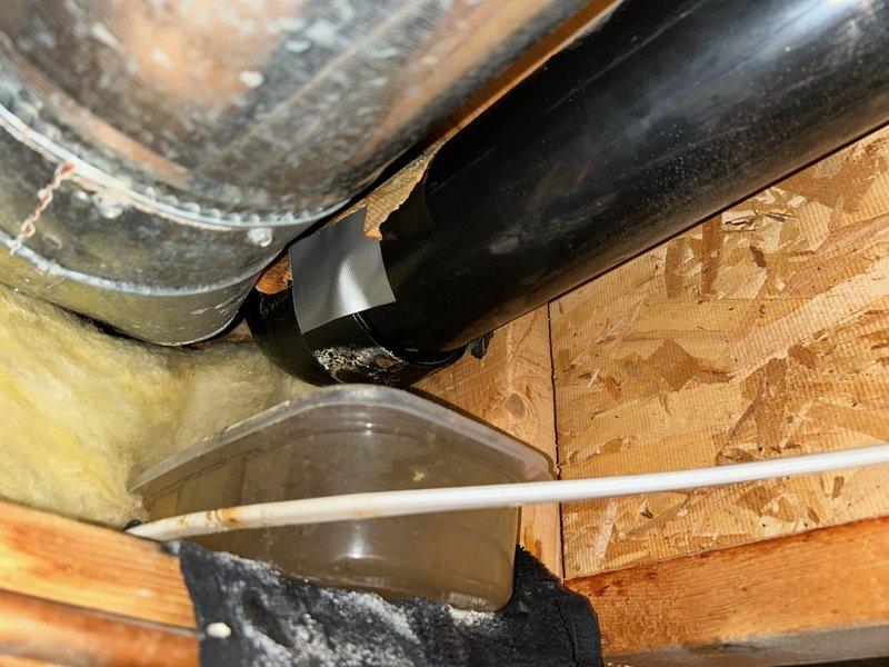 Responded to a utility room floor drain backup at a residential property built in 2001. Upon arrival, performed video camera inspection of the floor drain line which revealed significant sludge buildup causing the blockage. 

Utilized drain cable equipment to clear the obstruction from two separate access points to ensure thorough cleaning of the affected line. Successfully removed accumulated debris including hair and organic matter that had caused the backup. Following cable work, conducted flow testing to verify proper drainage operation and confirm complete clearance of the blockage.

Performed follow-up video camera inspection of the entire branch line from the floor drain to the main sewer line to verify complete clearance and ensure no additional obstructions or damage existed downstream. All drainage systems restored to full operational capacity with proper flow confirmed at time of departure.