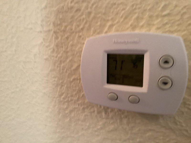 Completed annual preventative cooling maintenance on single R22 air conditioning system. Performed comprehensive inspection of indoor and outdoor components, including thermostat operation verification and condenser unit assessment. System found to be operating with refrigerant charge slightly below optimal levels. Due to R22 refrigerant phase-out and system age, recommended replacement system for future consideration. Unit currently functioning properly following maintenance service.