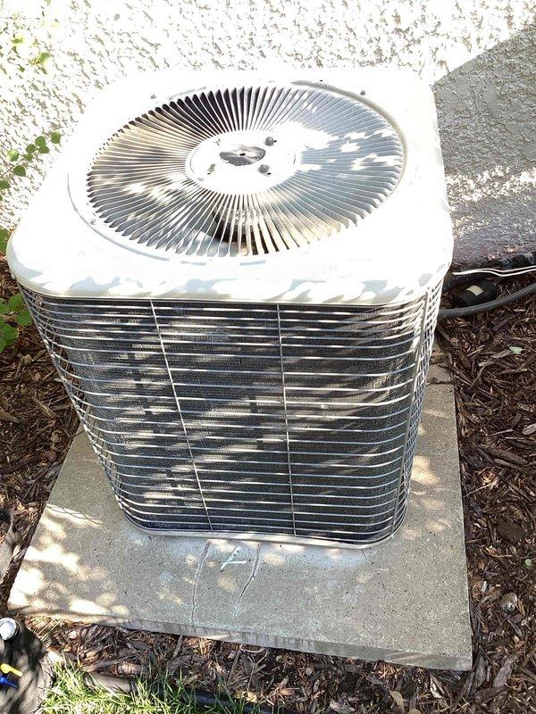 Completed annual preventative cooling maintenance on single R22 air conditioning system. Performed comprehensive inspection of indoor and outdoor components, including thermostat operation verification and condenser unit assessment. System found to be operating with refrigerant charge slightly below optimal levels. Due to R22 refrigerant phase-out and system age, recommended replacement system for future consideration. Unit currently functioning properly following maintenance service.