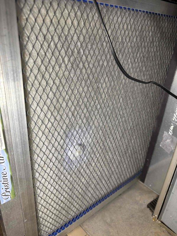 Responded to no cooling complaint on 15-year-old residential air conditioning system utilizing 410A refrigerant. Performed comprehensive maintenance inspection of both indoor air handler and outdoor condensing unit with ambient temperature at 77 degrees. Inspected and verified proper operation of air filter, condensate drain, blower motor, electrical wiring, and all electrical components. Verified acceptable temperature split across evaporator coil. Examined outdoor unit including condenser coil and capacitor condition. Measured and recorded amp draw on blower motor, compressor, and contactor—all within manufacturer specifications. Testing revealed system is low on refrigerant charge. Provided estimate for refrigerant recharge with leak detection dye to identify source of refrigerant loss. Due to advanced age of equipment at 15 years old, also recommended system replacement as a more cost-effective long-term solution. System currently operating normally following inspection.