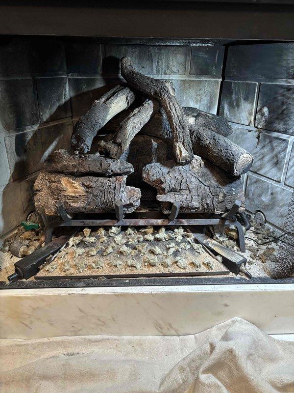 Completed maintenance agreement service including furnace tune-up and fireplace maintenance. Performed comprehensive fireplace inspection checking CO levels, pilot assembly, ceramic logs, embers, wiring connections, gas valve operation, and venting system. All components found operating within normal parameters. System secured and turned off for summer season per standard protocol.