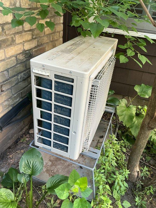 Completed annual preventive maintenance cooling visit on residential HVAC system consisting of one standard air conditioning unit and one mini split system. Performed comprehensive tune-up procedures on both units including inspection of electrical connections, refrigerant levels, condensate drainage, and airflow components. Outdoor condenser unit inspected and found operational despite vegetation growth around perimeter. Indoor mini split air handler and associated ductwork examined in mechanical closet with all components functioning properly. Verified both systems operating within manufacturer specifications with no deficiencies noted. All equipment running as designed with no repairs required at this time.