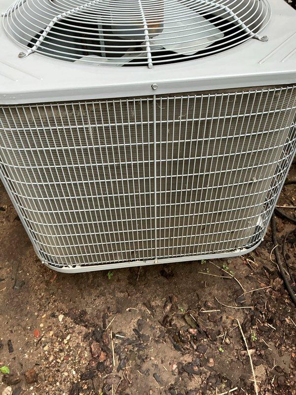 Arrived for scheduled routine HVAC cooling maintenance per service agreement. Upon arrival, homeowner declined service entry to interior of home and expressed confusion regarding the appointment, noting a recent no-cool repair visit where a dual capacitor was replaced. No maintenance performed at customer's request due to recent prior service completion and presence of guests in home. Documented outdoor unit condition with photos showing system operational status and amperage readings.