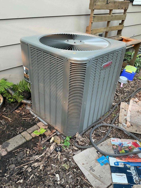Performed comprehensive cooling maintenance on 3-year-old Lennox air conditioning system as part of Family Rewards membership agreement. Inspected and verified proper operation of contactor and capacitor, cleaned condenser coil, confirmed amperage draws within manufacturer specifications, and verified refrigerant charge at optimal levels. Checked furnace filter condition, inspected control board functionality, examined evaporator coil cleanliness, and measured temperature drop across system. All components operating within normal parameters with no deficiencies identified at time of inspection.