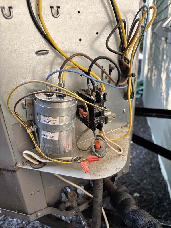 Performed comprehensive preventive maintenance on one residential air conditioning system utilizing 410A refrigerant under membership agreement. Conducted thorough inspection of indoor air handler including air filter, condensate drain line, blower motor assembly, electrical wiring, and all electrical components with normal findings. Verified proper temperature split across evaporator coil within manufacturer specifications. Inspected outdoor condensing unit including condenser coil cleanliness, capacitor condition, and all electrical connections. Measured and recorded amperage draw on condenser fan motor, compressor, and contactor with all readings within normal operating parameters. Verified refrigerant charge levels appropriate for ambient temperature of 74 degrees. All system components tested and found operating within normal specifications with no deficiencies noted at time of service completion.