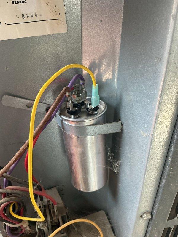 Responded to no-cool complaint on 16-year-old central air conditioning system. Found failed contactor preventing compressor operation. Replaced contactor and restored system to operational status. Performed comprehensive system diagnostics revealing compressor failure and severe refrigerant restriction. High-side pressure measured 400 psi with discharge line temperature reaching 108°F (normal approximately 85°F). Temperature split across evaporator coil measured only 10°F, significantly below optimal 18-20°F range, confirming diminished cooling capacity. Advised customer that repair is temporary solution with no guarantee due to failing compressor and age of equipment. Recommended full system replacement and scheduled estimate for new air conditioning installation.