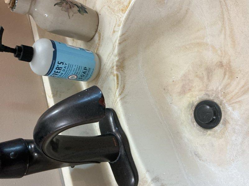 Responded to callback for previously installed lavatory faucet that sustained damage. Upon inspection, confirmed visible chip in faucet finish. Documented damaged fixture with photographs and completed parts order form to process warranty replacement. Customer notified that replacement faucet will be installed upon receipt of new unit.