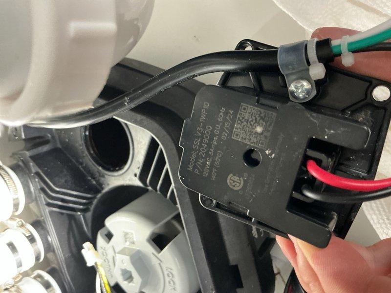 Responded to warranty callback for Liberty Pumps 40S series gravity pump system that had previously backed up. Upon inspection, diagnosed failed float switch preventing pump activation. Documented existing pump assembly and malfunctioning float mechanism. Provided estimate for float switch replacement to restore proper operation.