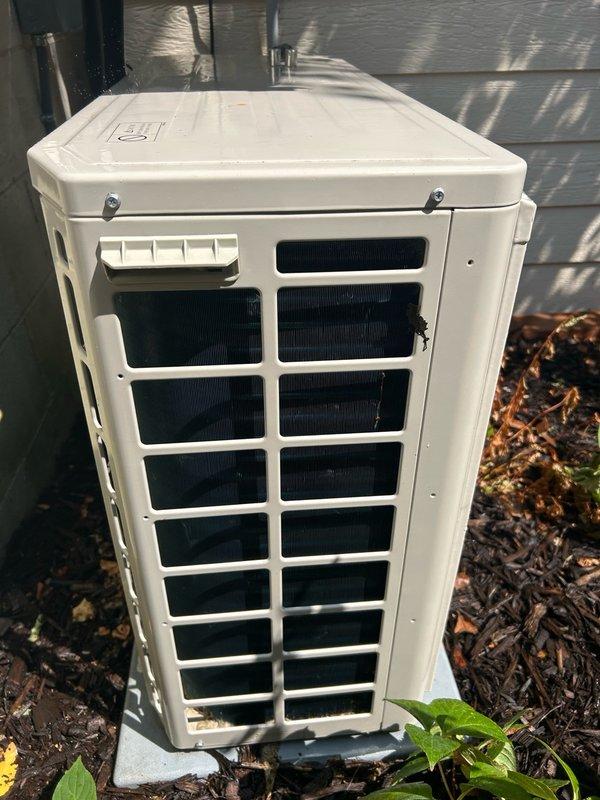 Completed annual cooling maintenance on two air conditioning systems that were relocated over winter, including a Daikin Fit unit and a unitary AC system. Performed comprehensive startup inspections on both units, checking thermostat operation, filter condition, blower assembly, outdoor coils, electrical components, contactors, capacitors, condensate drains, refrigerant performance, and temperature split. Changed and cleaned filters on both systems. Evaluated refrigerant charge levels, noting the Daikin Fit has factory charge and the unitary AC potentially being overcharged. All readings were within normal operating range with no mechanical defects or safety concerns identified. Both systems confirmed operating properly at this time.