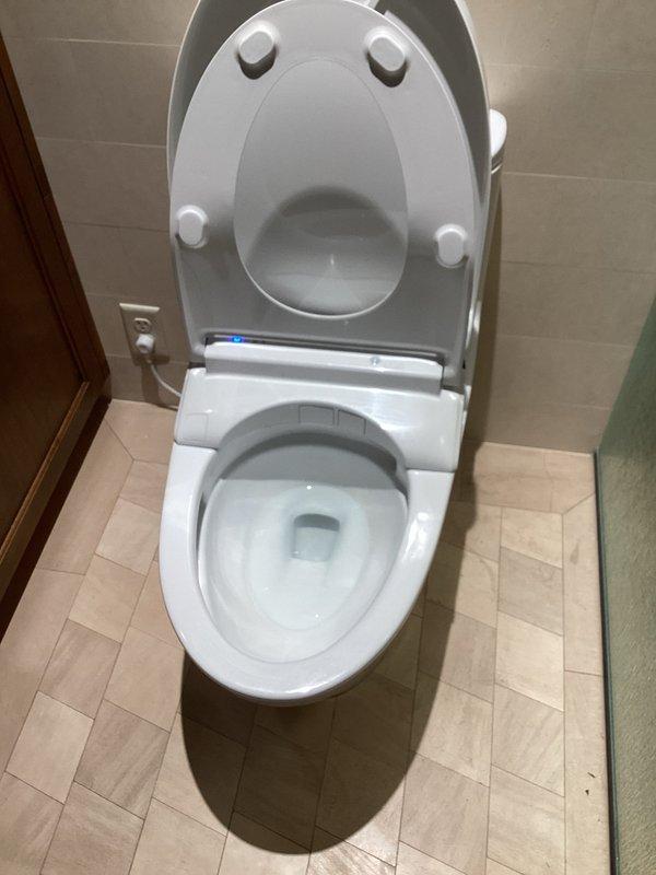Responded to service call regarding intermittent odor emanating from toilet. Upon arrival, no odor was detected during inspection. Conducted thorough examination of toilet bowl, tank components, and flush mechanism. Inspected TOTO toilet including flapper valve, fill valve assembly, and wax ring seal for potential issues. Advised customer to treat with vinegar and baking soda solution as initial remedy to address potential biofilm buildup in trap or drain line. Provided option for complete toilet removal and jet cleaning of drain line if odor persists.
