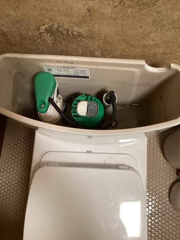 Responded to service call for toilet that would not refill after flushing. Upon inspection, diagnosed faulty fill valve preventing water from entering the tank. Removed defective fill valve assembly and installed new replacement unit. Tested toilet operation to verify proper tank filling and water shutoff at correct level.