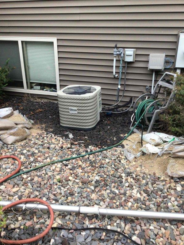 Completed annual air conditioning tune-up and preventive maintenance per agreement. System operational with no major issues found. During inspection, discovered outdoor unit capacitor reading out of manufacturer specifications, which will require replacement to prevent future compressor failure. Left voicemail and sent estimate for capacitor replacement approval, as customer was unavailable during service call.