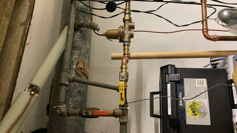 Completed annual plumbing inspection as part of pre-paid maintenance program. Thoroughly examined all accessible plumbing systems, fixtures, water supply lines, drain lines, shut-off valves, and connections throughout the property including basement mechanical room. Inspected copper supply piping, brass valves, gas shut-off mechanisms, and older existing water lines for proper operation, leaks, corrosion, and code compliance. Documented current condition of plumbing infrastructure with photographic evidence showing mix of newer and aging components. Provided comprehensive estimates for recommended future repairs and upgrades to address identified maintenance items.