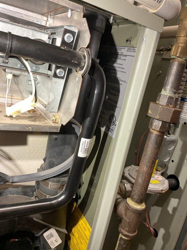 Completed furnace burner assembly replacement on commercial heating unit as previously diagnosed and estimated. Removed existing burner assembly and installed new burners with all necessary connections to gas valve and ignition components. Verified proper gas flow, ignition sequence, and flame characteristics across all burners. Tested heating system operation through complete cycle to confirm unit is functioning correctly and safely. System restored to full operational status.