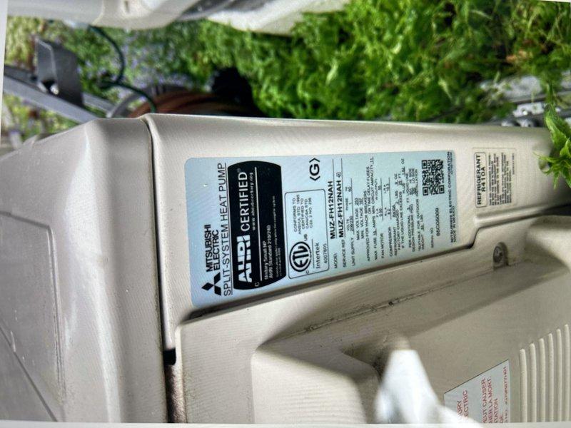 Responded to no cooling call on 7-year-old Mitsubishi Electric mini-split system that would not power on. Upon arrival, inspected outdoor heat pump unit and electrical disconnect. Diagnosed blown fuses at disconnect as cause of system failure. Replaced fuses at disconnect, restored power to unit, and verified proper system operation.