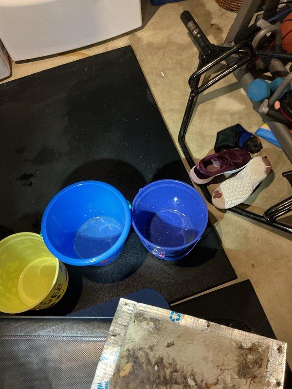 Responded to reported water leak from upstairs bathroom with water dripping into basement storage room. Upon arrival, leak was no longer active and had ceased approximately 30 minutes prior. Conducted thorough inspection of upstairs bathroom fixtures, including running all water sources to attempt replication of leak conditions. Tested all supply lines for integrity, inspected shut-off valves, and performed overflow test by filling sink to maximum capacity. No leaks detected at drain assemblies, supply connections, or fixture mounting points. All plumbing components functioning properly with no visible signs of active water intrusion. Leak source could not be identified or replicated during inspection period. Possible non-plumbing related water spillage could not be ruled out as potential cause of reported water accumulation.