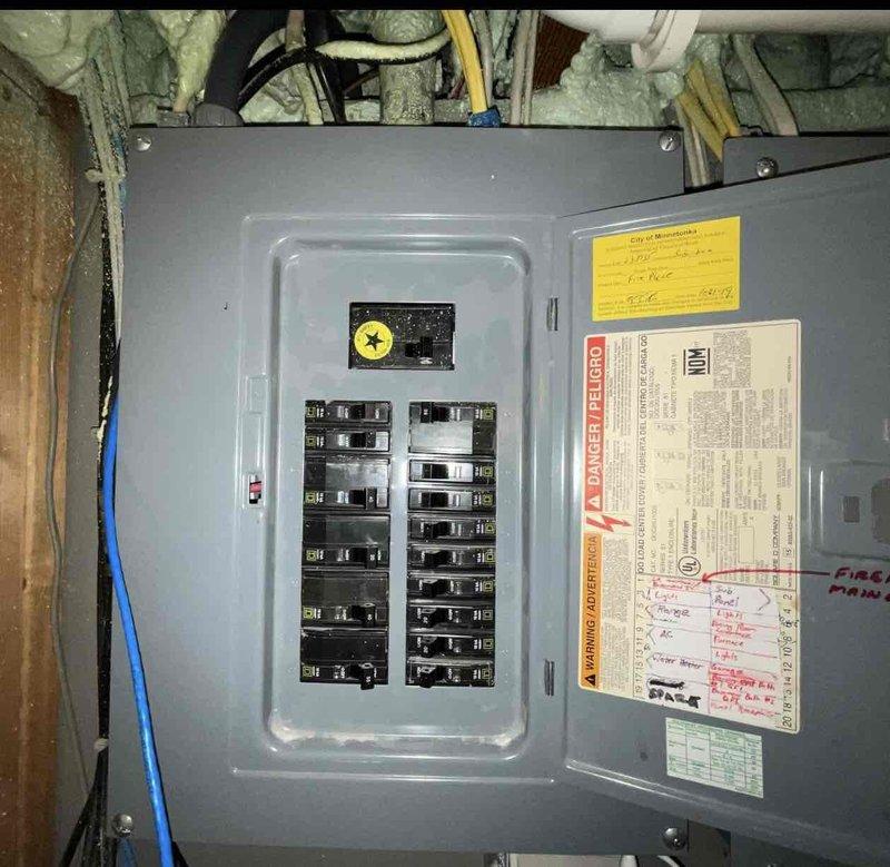 Responded to service call for furnace with blinking red light and access door not staying secured. Upon inspection, determined that blinking light sequence was within normal operating parameters and did not indicate a fault condition. Removed excess insulation padding that was preventing proper door alignment and closure, allowing access panel to fit flush and remain securely fastened to unit.