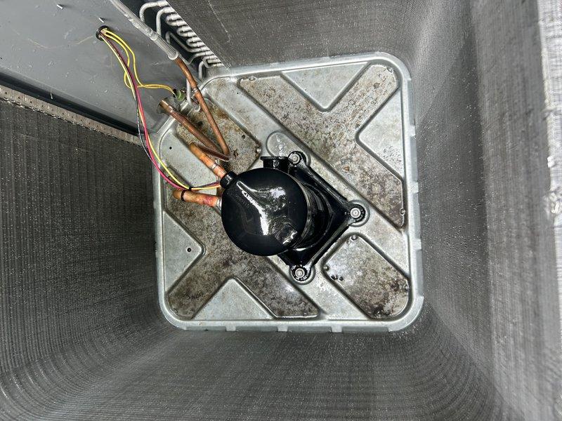 Completed comprehensive furnace and air conditioning tune-up for residential HVAC system. Tested furnace operation, verified gas pressure within manufacturer specifications, and confirmed proper temperature rise across heat exchanger. Inspected and cleaned flame sensor, checked all furnace components for proper operation, and verified air filter condition and condensate drain functionality. Switched system to cooling mode and performed exterior condenser maintenance including coil washing to remove debris and buildup. Measured refrigerant pressures and temperatures on Lennox condenser unit, confirming system operating within normal parameters. Verified proper operation of compressor, fan motor, and electrical connections. Checked condensate drain lines for both units, ensuring clear drainage. All components tested and found operating correctly with no immediate repairs needed. Provided customer with information regarding available duct cleaning services and UV light air purification op