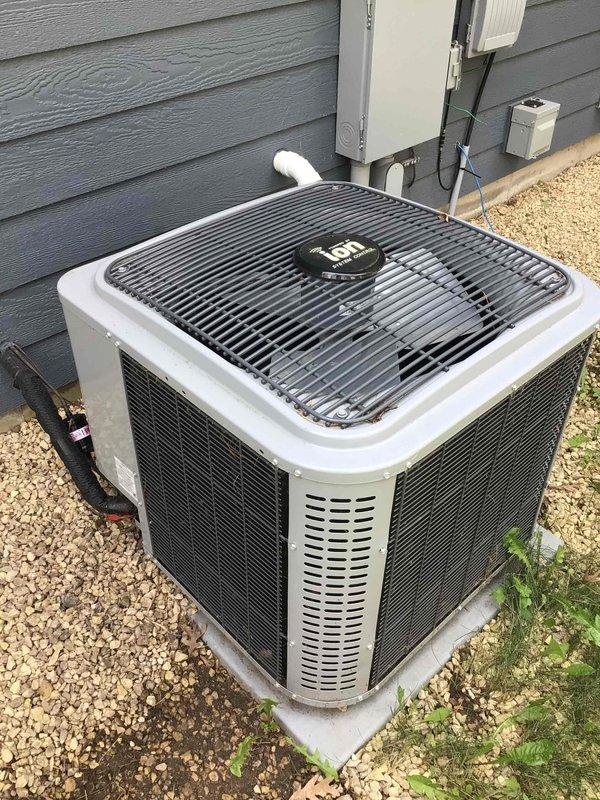 Completed annual cooling maintenance visit on 3-year-old residential air conditioning system. Performed comprehensive AC tune-up including washing outdoor condenser unit, testing all electrical components and connections, and verifying system performance. All measurements within manufacturer specifications with 20-degree temperature drop across evaporator coil, existing filter in satisfactory condition, and unit operating properly.