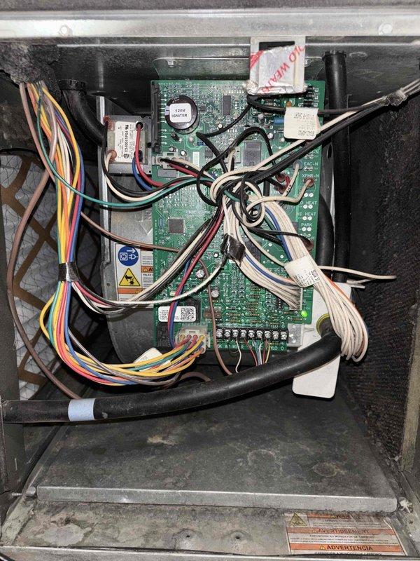 Completed annual cooling maintenance on single-zone residential air conditioning system utilizing 410A refrigerant with ambient temperature at 78 degrees. Performed comprehensive inspection of indoor air handler including thermostat operation, air filter condition, condensate drain functionality, blower motor performance, and all electrical wiring and components with all items found within normal operating parameters. Verified proper temperature split across evaporator coil. Conducted thorough inspection of outdoor condensing unit including coil cleanliness, capacitor condition, and electrical connections. Measured and recorded amperage draw on condenser fan motor, compressor, and contactor with all readings within manufacturer specifications. Verified refrigerant charge and system pressures found to be correct. System operating normally with no deficiencies noted at time of service completion.