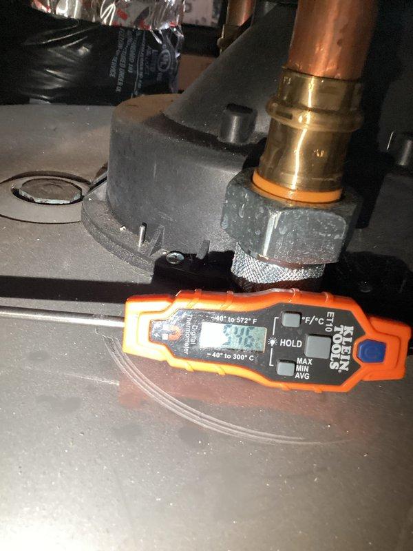 Responded to a no cooling complaint on a 4-year-old air conditioning system that was running continuously but not maintaining temperature. Upon diagnosis, found the system was low on refrigerant charge, indicating a potential leak in the system. Recharged the unit to proper operating levels and injected UV leak detection dye into the refrigerant circuit to facilitate future leak identification. Follow-up visit will be required in 1-2 months to locate and repair the leak source once the dye has circulated through the system.