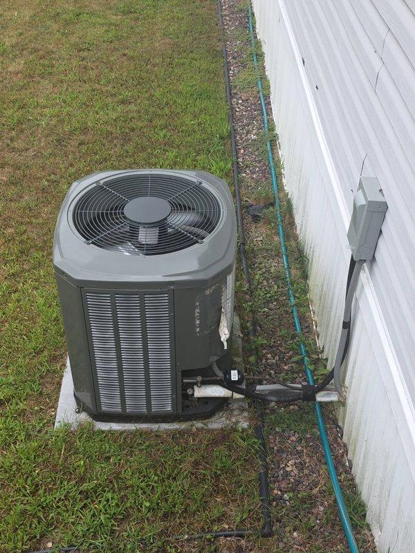 Responded to no cooling complaint on residential HVAC system. Upon inspection, diagnosed failed blower motor with worn bearings causing excessive noise and preventing proper airflow. Replaced blower motor and blower wheel assembly to restore system operation and eliminate noise issue.