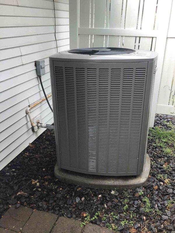 Performed comprehensive tune-up on both air conditioning and furnace systems. Completed full inspection and maintenance procedures on outdoor condenser unit and indoor heating equipment, verifying proper operation of all components. Replaced air filter with customer-provided filter, and confirmed both systems are functioning within normal parameters.