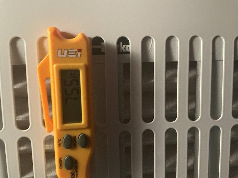 Completed annual cooling maintenance on a 1-year-old rooftop AC system with indoor air handler. Performed comprehensive inspection of capacitor, contactor, electrical wiring, and refrigerant charge levels—all components found to be in good operating condition. Measured supply and return air temperatures with delta-T reading of 18 degrees, confirming proper system performance and cooling efficiency. System is operating within manufacturer specifications and ready for continued seasonal use.
