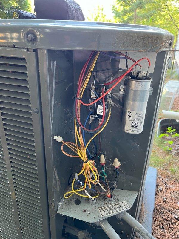 Completed first-call confirmed 8-12FR AC tune-up on 6-year-old unit. Replaced both 16x20x1 filters, verified blower and evaporator coil were clean with proper drainage, and inspected all routine components on the outdoor unit with all measurements within manufacturer specifications. System tested for 15 minutes with proper operation confirmed, achieving over 20-degree temperature split across the evaporator coil.