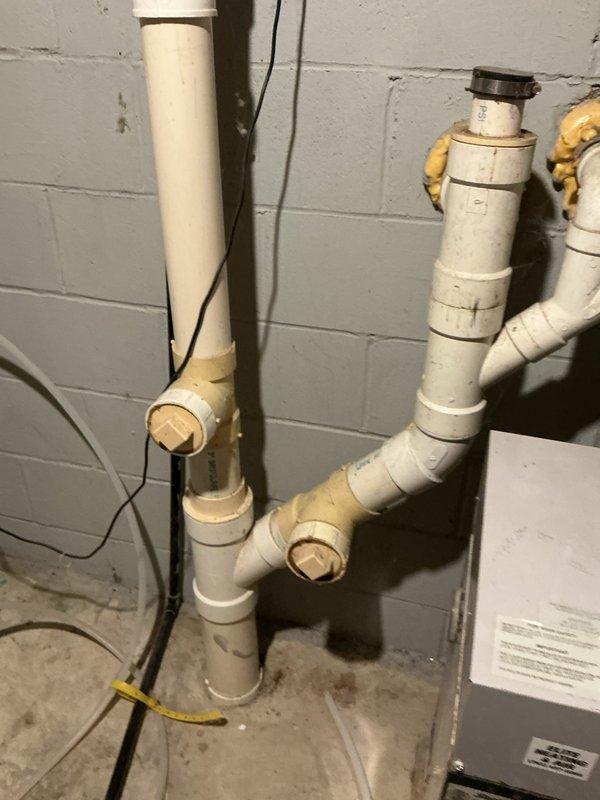 Completed biannual plumbing inspection including comprehensive evaluation of all household fixtures, drains, and water heating system. Performed hot water tank flush on Bradford White water heater and verified proper operation of all connections and safety components. Identified two non-operational items requiring homeowner attention: water softener depleted of salt media and non-functioning sump pump. All plumbing fixtures, drainage systems, and water distribution lines tested and confirmed operational. Seasonal exterior faucet service performed as scheduled. Communicated findings to homeowner for remediation.