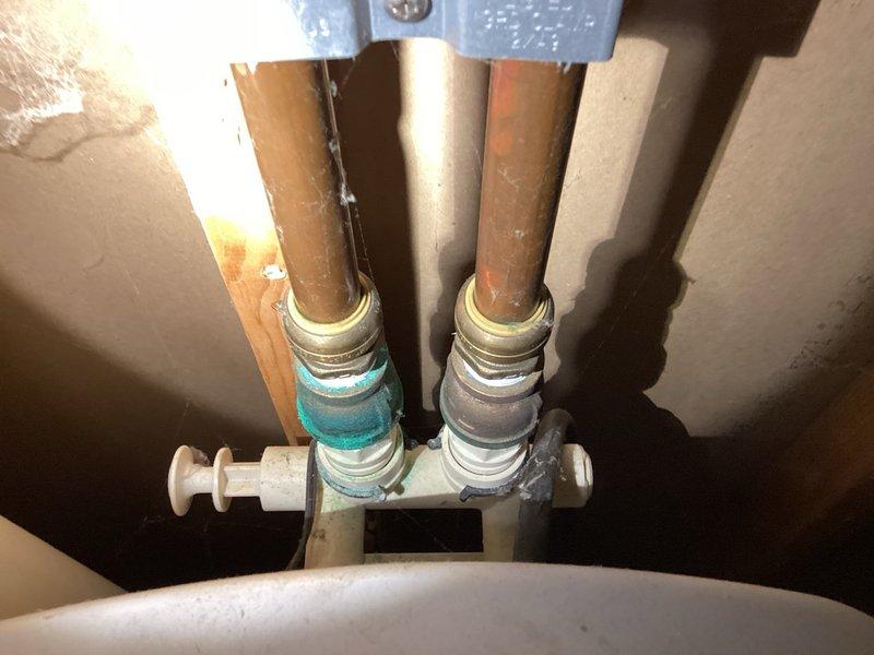 Performed comprehensive plumbing inspection for residential property sale, including full water treatment system evaluation. Inspected water softener unit and conducted operational testing to verify proper functionality. Tested water hardness levels post-treatment, measuring 1.5-3 grains per gallon compared to incoming municipal supply of 13.5 gpg, confirming the softener is operating within optimal parameters and effectively reducing hardness by approximately 80%. Documented all findings with photographic evidence of plumbing connections and mechanical equipment for required sale paperwork.