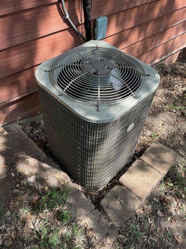 Completed comprehensive 8-12 point tune-up and inspection on residential air conditioning and furnace system for maintenance agreement member. Identified and replaced weak blower motor capacitor and severely plugged air filter to restore proper system operation and airflow. All equipment tested and confirmed operating within normal parameters upon service completion.