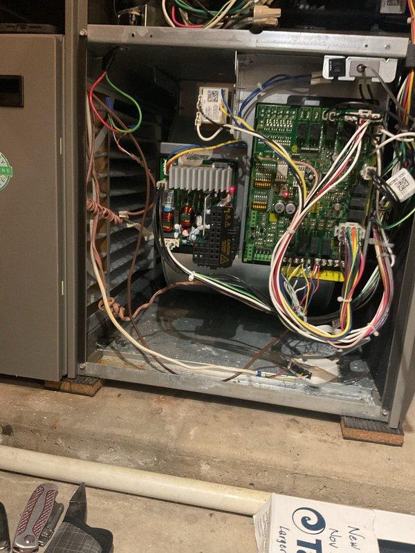 Completed comprehensive seasonal maintenance on both air conditioning and furnace systems under preventative maintenance agreement. Performed complete tune-up procedures on both units including inspection of electrical components, control boards, wiring connections, and heat exchangers. Verified proper operation of all safety controls, cleaned condensate pans, checked refrigerant levels, and tested system performance to ensure optimal efficiency for the upcoming heating season.