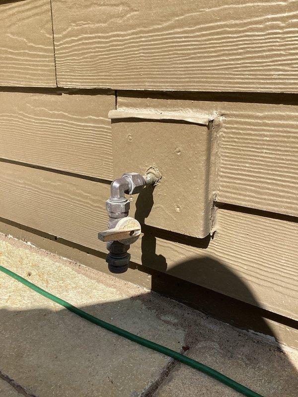 Responded to service call for outdoor gas line requiring capping to prevent accidental opening. Upon arrival, confirmed line was not actively leaking but valve could be easily opened, presenting a potential safety hazard. Successfully capped the gas line and performed pressure testing to verify integrity of the repair. Leak detection equipment confirmed no gas leakage present after completion of work.