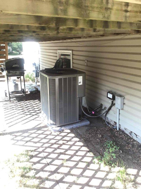 Completed comprehensive maintenance tuneup on both air conditioning and furnace systems, both less than five years old. Performed full system inspection and testing on indoor air handler and outdoor condenser unit, verifying all electrical connections and measurements were within manufacturer specifications. Cleaned outdoor condenser coil, confirmed air filter condition, and conducted operational testing of both heating and cooling modes with satisfactory performance results.