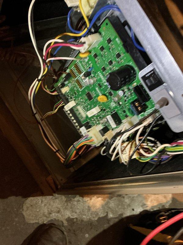 Completed comprehensive maintenance on 13-year-old heat pump and furnace system as part of annual tune-up agreement. Performed full inspection of furnace control board, verified all electrical connections, checked burner assembly operation, and inspected venting system integrity. Replaced air filter, confirmed heat pump functionality, and verified both heating and cooling systems are operating within manufacturer specifications with no deficiencies noted.