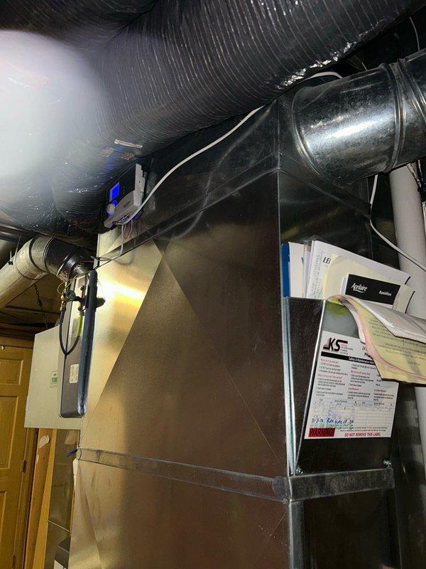 Performed comprehensive dual-system maintenance inspection on residential HVAC system, including complete evaluation of both air conditioning and heating components. Verified proper operation of thermostat, air filter, blower assembly, outdoor condenser coil, electrical connections, contactor, capacitor, and condensate drain system. Assessed refrigerant performance and measured temperature split across evaporator coil to confirm cooling efficiency within manufacturer specifications.

Conducted thorough heating system inspection, examining burner assembly, heat exchanger compartment, inducer motor, ignition system, flame sensor, and all safety controls. Measured temperature rise across heat exchanger to verify proper furnace operation. Cleaned flame sensor to ensure reliable ignition and system operation. Inspected all electrical components within outdoor unit control panel, including circuit boards, wiring connections, and relay systems.

Both heating and cooling systems tested and con