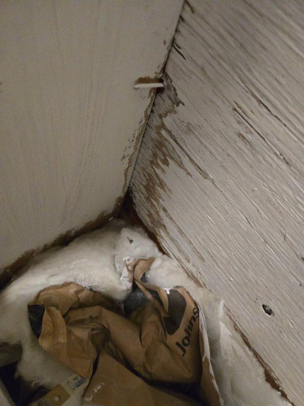 Responded to water leak originating from upstairs kitchen sink area with water infiltration into basement below. Upon investigation, identified small pinhole leak in copper supply line serving kitchen sink, located behind wall cavity. Accessed affected plumbing through basement crawl space. Removed compromised section of copper piping and replaced with PEX tubing to restore water supply integrity. Tested system for proper flow and verified leak elimination. Documented existing water damage to basement ceiling and wall surfaces for customer awareness.