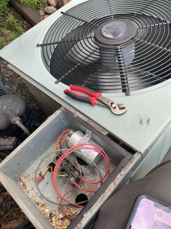 Performed annual cooling maintenance on a 21-year-old air conditioning system. Upon inspection, identified a faulty contactor exhibiting buzzing and pitting, which was replaced to restore proper operation. All other system components, including refrigerant levels, tested within manufacturer specifications and are functioning correctly. Unit is fully operational following service completion.