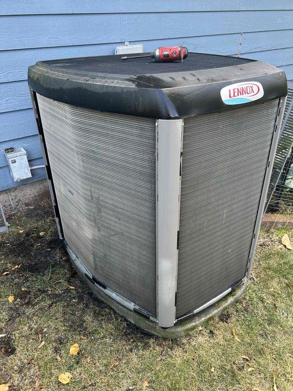 Completed comprehensive air conditioning tune-up and maintenance service on Lennox condenser unit. Performed standard seasonal maintenance procedures including system inspection, cleaning, and performance verification as outlined in maintenance agreement protocol.