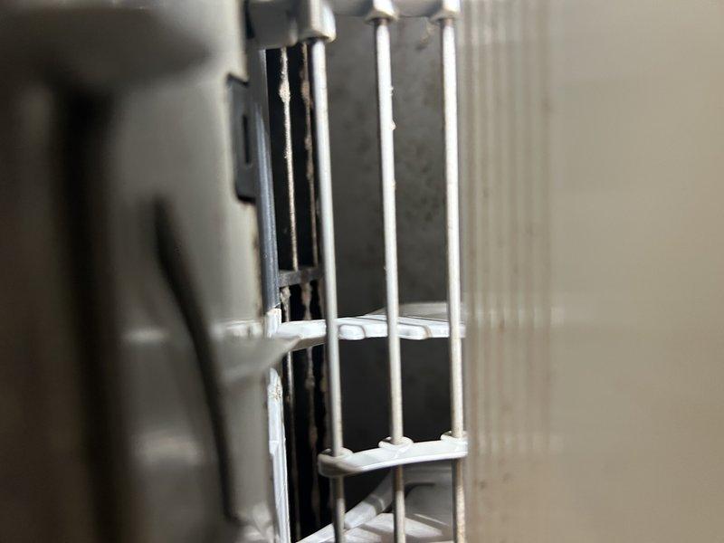Completed comprehensive maintenance on two 8-year-old mini split systems. Performed operational testing, cleared condensate drain lines, and thoroughly washed condenser coils. Inspected unit for rodent intrusion and confirmed air filters had been previously cleaned. Verified system performance with temperature differential measuring 15-16 degrees across the coil, indicating proper cooling capacity. Recommended interior evaporator head cleaning for optimal efficiency.