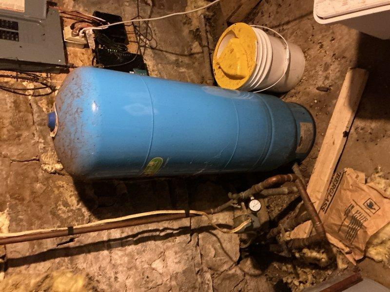 Completed comprehensive annual plumbing inspection of residential property. Replaced malfunctioning exterior sillcock and identified yard hydrant requiring repair kit and new head assembly due to leaking conditions. Inspected basement plumbing systems including water heater, pressure tank, and associated piping connections. Evaluated multiple outdoor water fixtures and documented corrosion on vintage spigot hardware. Recommended replacement of toilets and new cartridge installation for upstairs bathtub fixture to address performance issues. Documented existing conditions with photographic evidence showing aging infrastructure, corroded outdoor faucets, and basement mechanical equipment requiring monitoring.