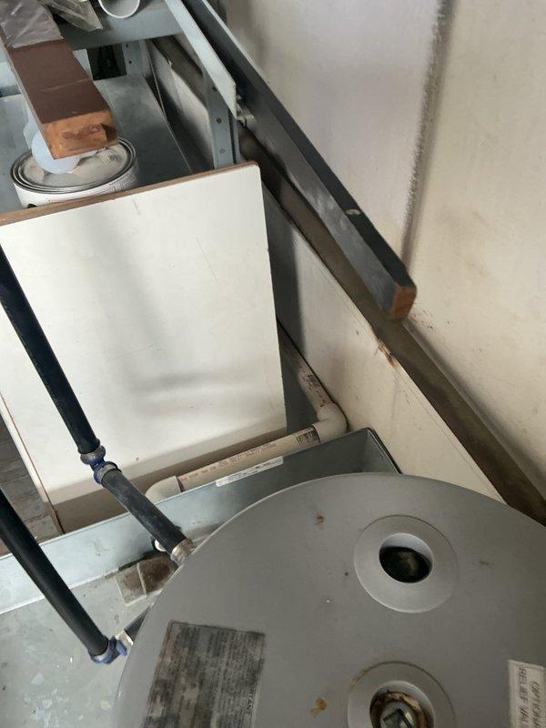 Responded to condensate drainage system failure causing leaking and clogging issues at HVAC equipment location. Re-routed main condensate drain line to resolve drainage problems. Installed condensate pump with discharge line routed to roof for proper water removal from heating and cooling system. System tested and confirmed operational upon completion.