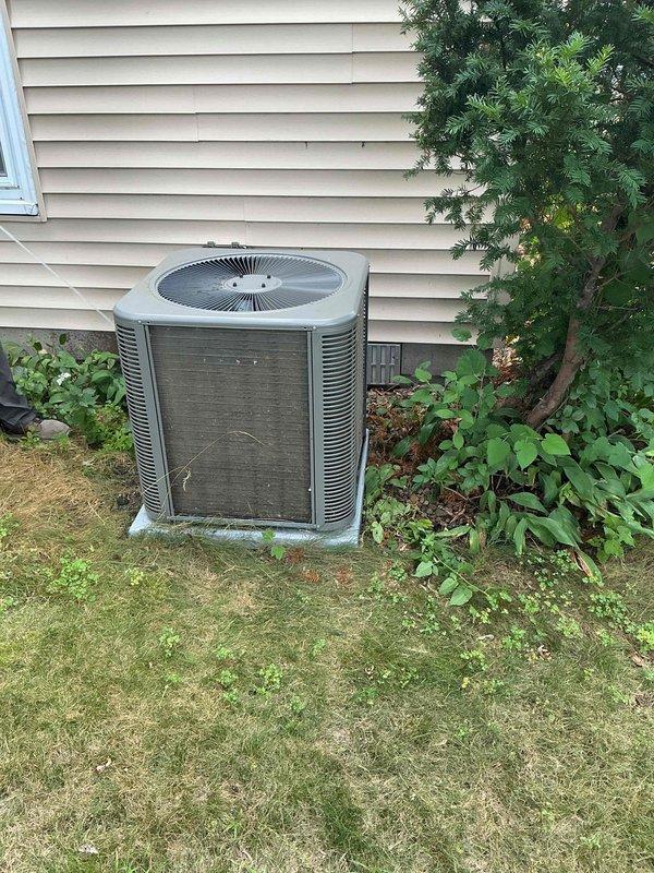 Completed annual air conditioning tune-up on 3-year-old Lennox condenser unit as part of maintenance agreement. Performed comprehensive inspection and preventive maintenance procedures per manufacturer specifications, including cleaning condenser coils, checking refrigerant levels, testing electrical components, and verifying proper system operation. Unit found to be in good working condition with no deficiencies noted.