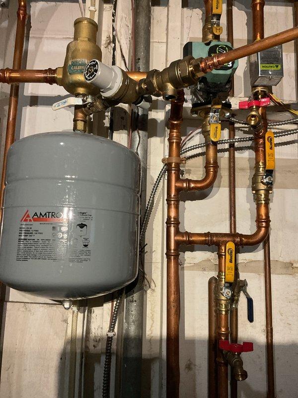 Completed comprehensive boiler/furnace tune-up and maintenance inspection per 12-5 agreement protocol. Customer requested thermostat replacement options for two existing units to upgrade to more user-friendly models; provided recommendations for future consideration. Prepared and submitted estimate via email for zone valve replacement, which customer plans to proceed with pending budget availability in approximately one month.