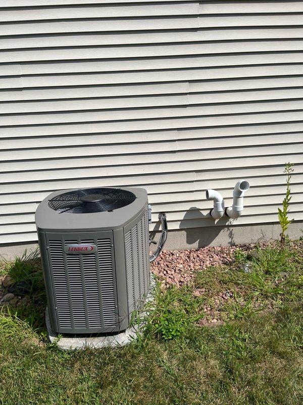 Completed comprehensive furnace tune-up and maintenance inspection as part of recurring preventative maintenance agreement. Verified all electrical components operating within manufacturer specifications and confirmed condensate drain lines flowing properly. Replaced dirty air filter with customer-supplied unit. Performed complete safety inspection including gas pressure verification at manifold, confirmed proper combustion with 65°F temperature rise across heat exchanger. Monitored system operation for 15 minutes with no issues detected. All components functioning normally with no safety concerns identified. Recommended maintaining supply of replacement filters for ongoing maintenance.