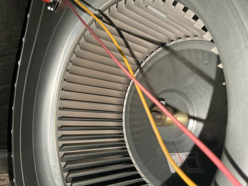 Performed comprehensive furnace tune-up on 2-year-old unit as part of maintenance agreement. Verified high and low gas pressures within manufacturer specifications with no adjustments required. Tested flame sensor and ignitor, confirming both components operating within acceptable parameters. Measured carbon monoxide levels in flue, verifying safe operation. Inspected blower assembly, motor connections, and all electrical components for proper function. Examined PVC venting system, refrigerant lines, and air handler installation. All system components tested and found operating correctly within specifications. Advised homeowner to change filter media pad every 3 months for optimal performance. Unit is fully operational and prepared for heating season.