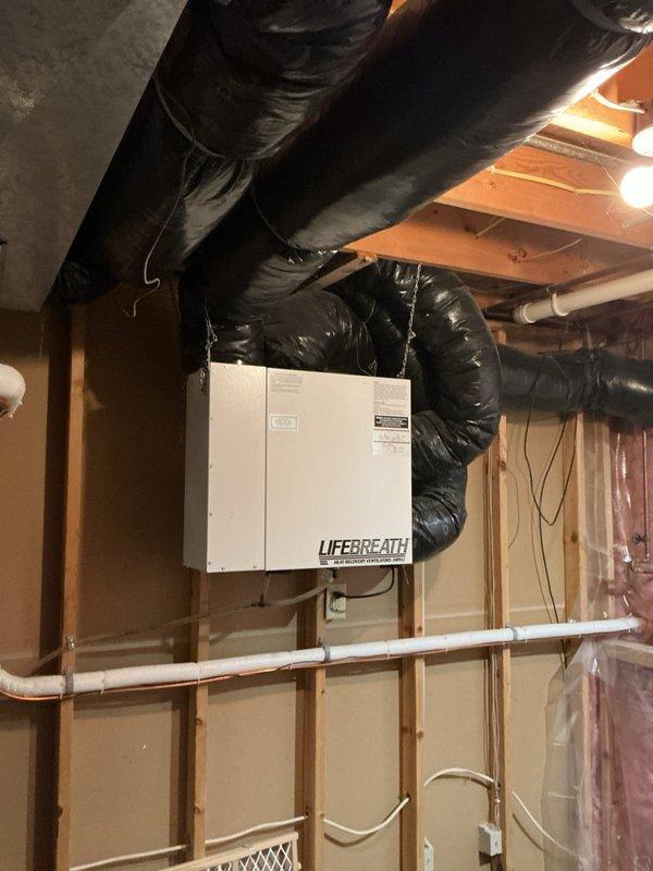 Responded to no hot water complaint and diagnosed malfunctioning tanked water heater that was cycling on and immediately shutting off, indicating a failed safety control or thermostat issue. Inspected unit in unfinished basement utility area, confirmed ignition failure pattern, and evaluated overall system condition including associated plumbing connections and pressure tank. Provided customer with detailed estimate for complete water heater replacement due to age and repair cost considerations.