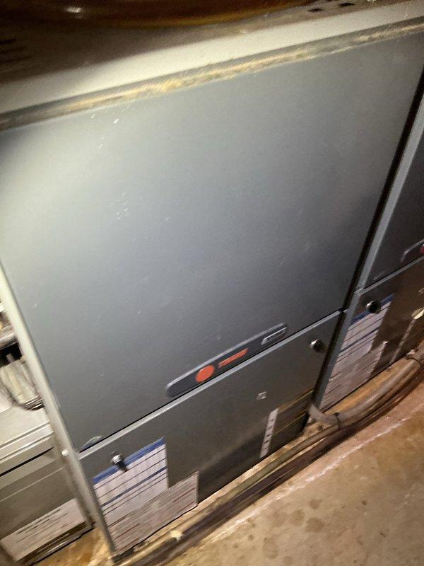 Conducted initial assessment of three furnace and three air conditioning units to document equipment specifications and system configuration. Identified one non-functional air conditioning unit and one furnace with compromised heat exchanger requiring red tag. Scheduled comfort advisor consultation for equipment replacement recommendations and rescheduled comprehensive maintenance tune-ups for operational units.